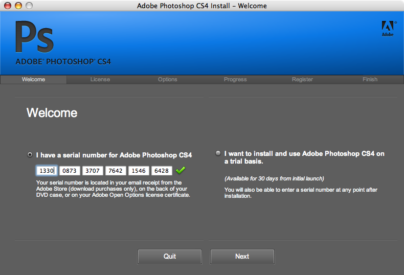 Adobe cs5 extended serial